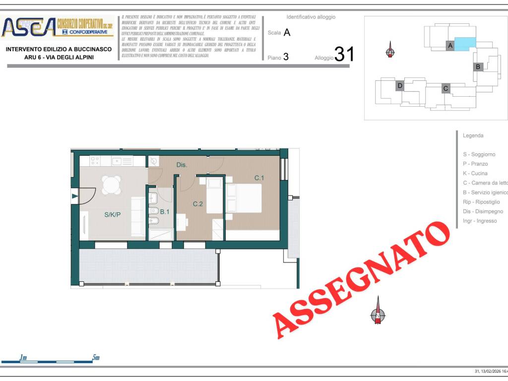 appartamento in vendita a Buccinasco