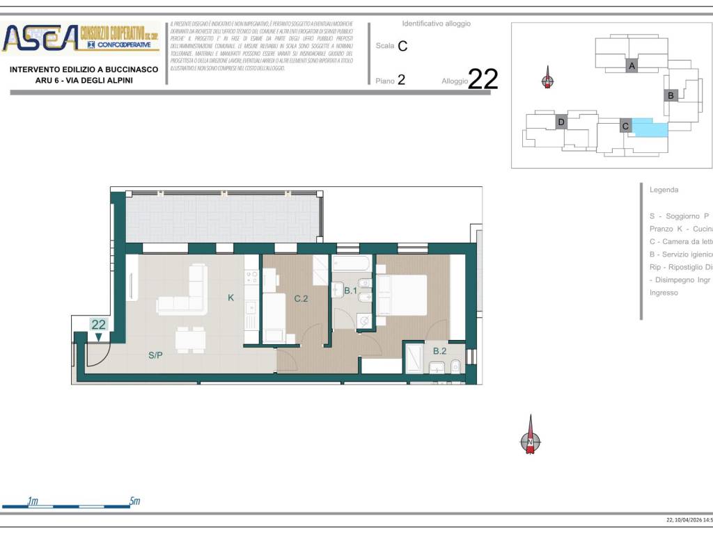 appartamento in vendita a Buccinasco