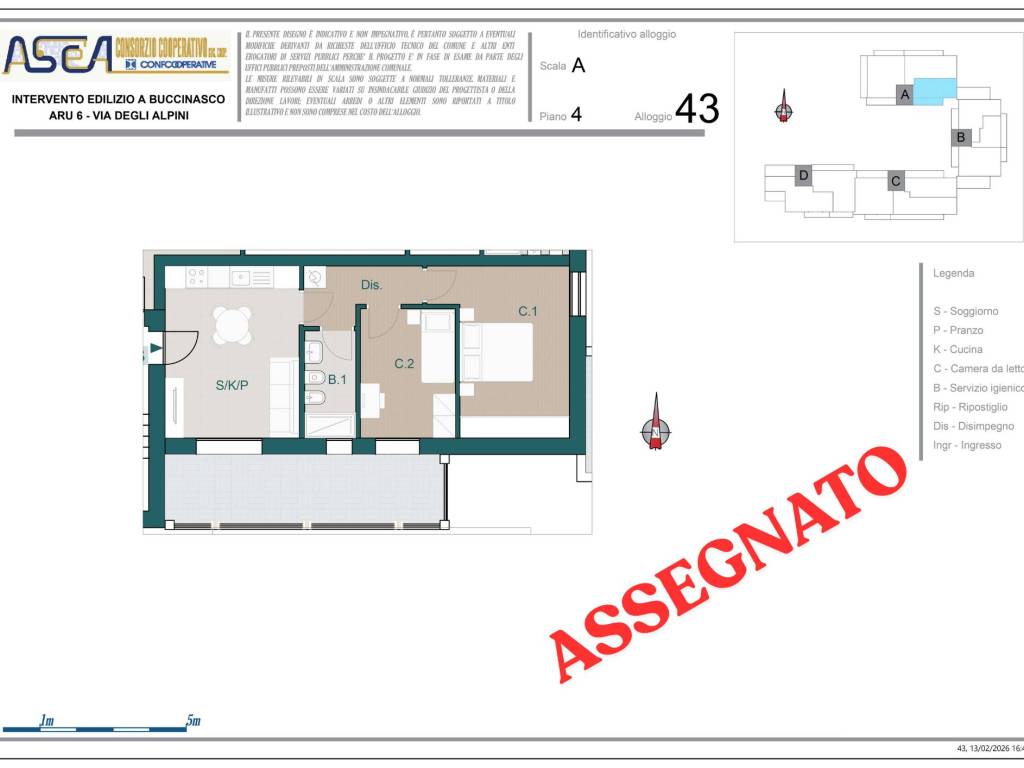 appartamento in vendita a Buccinasco