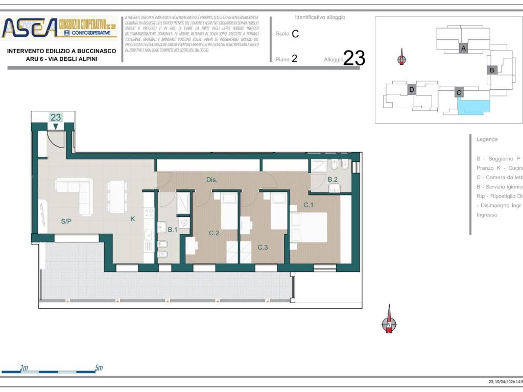 appartamento in vendita a Buccinasco