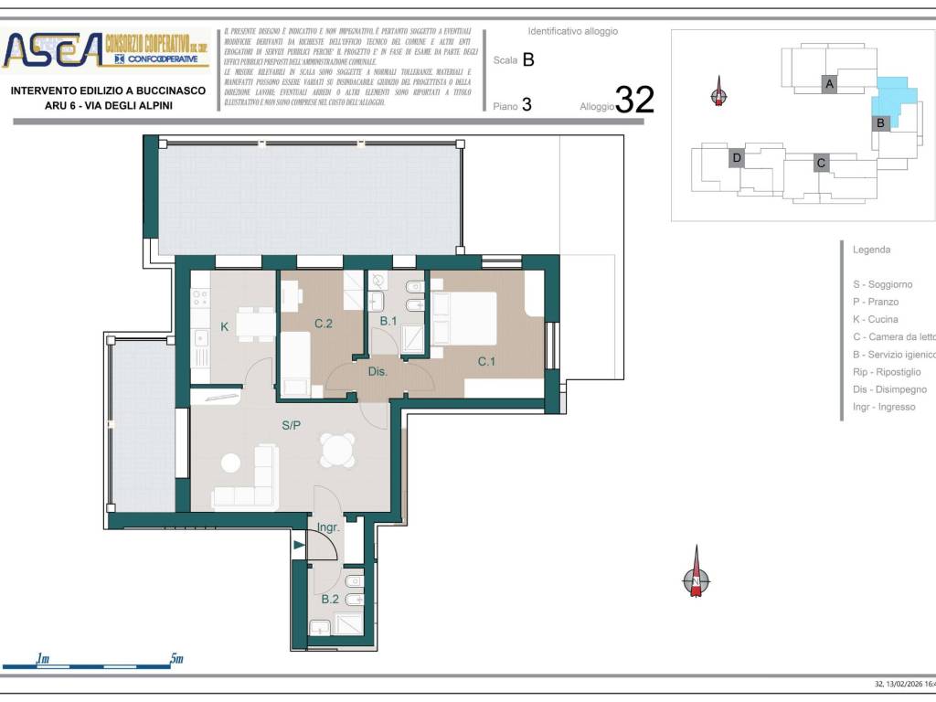 appartamento in vendita a Buccinasco
