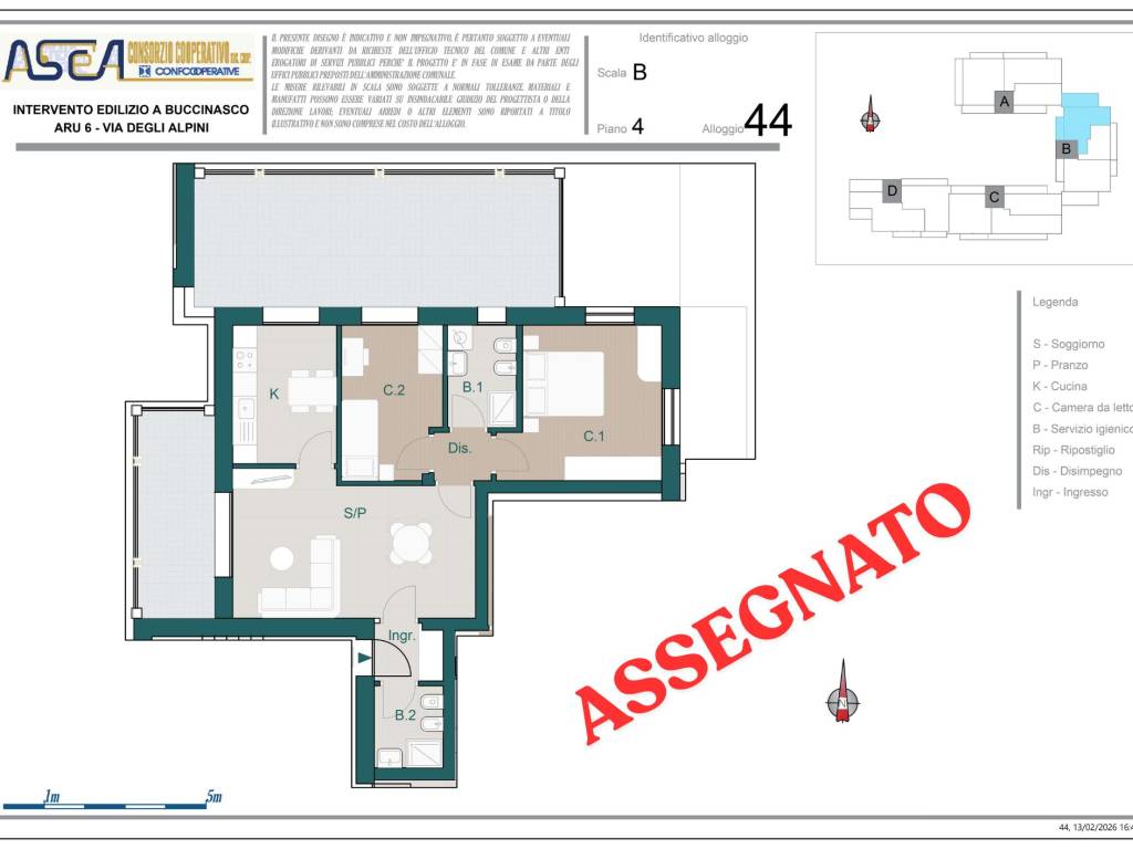 appartamento in vendita a Buccinasco