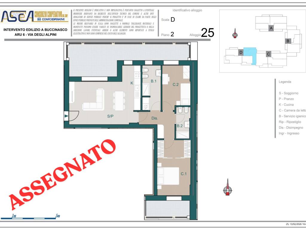 appartamento in vendita a Buccinasco