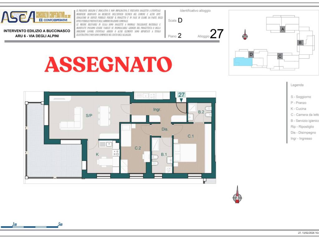 appartamento in vendita a Buccinasco in zona Gudo Gambaredo