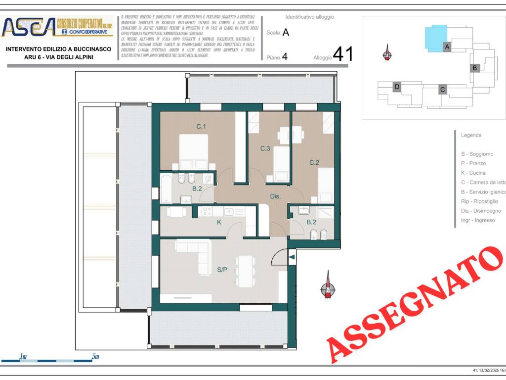 appartamento in vendita a Buccinasco
