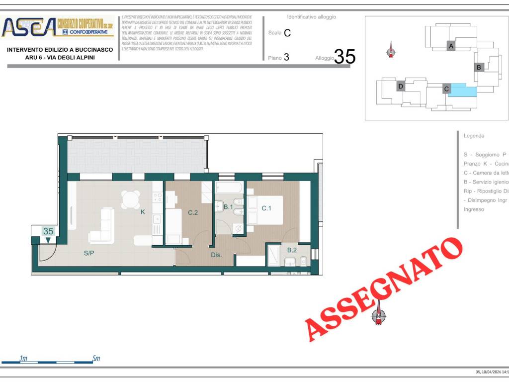 appartamento in vendita a Buccinasco