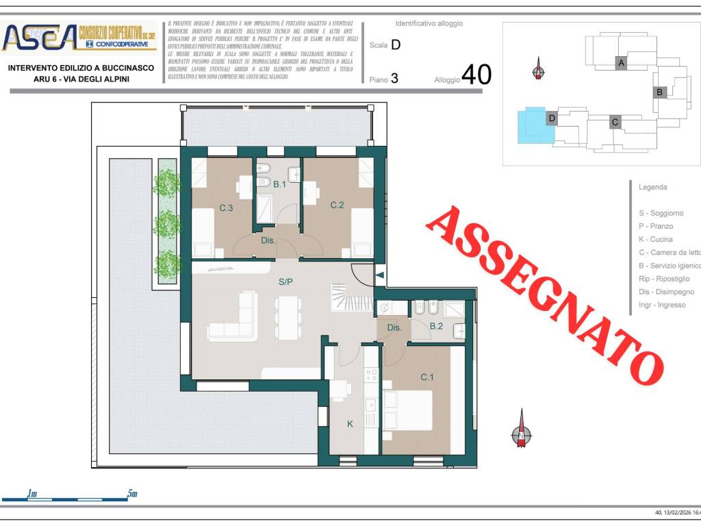 appartamento in vendita a Buccinasco