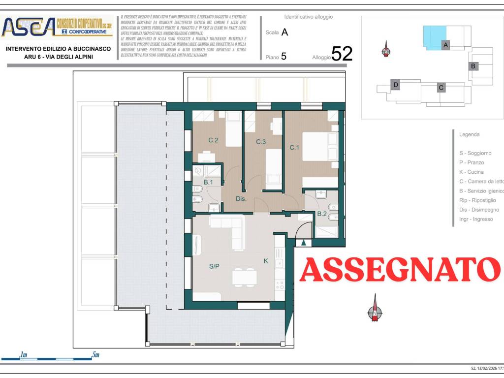 appartamento in vendita a Buccinasco