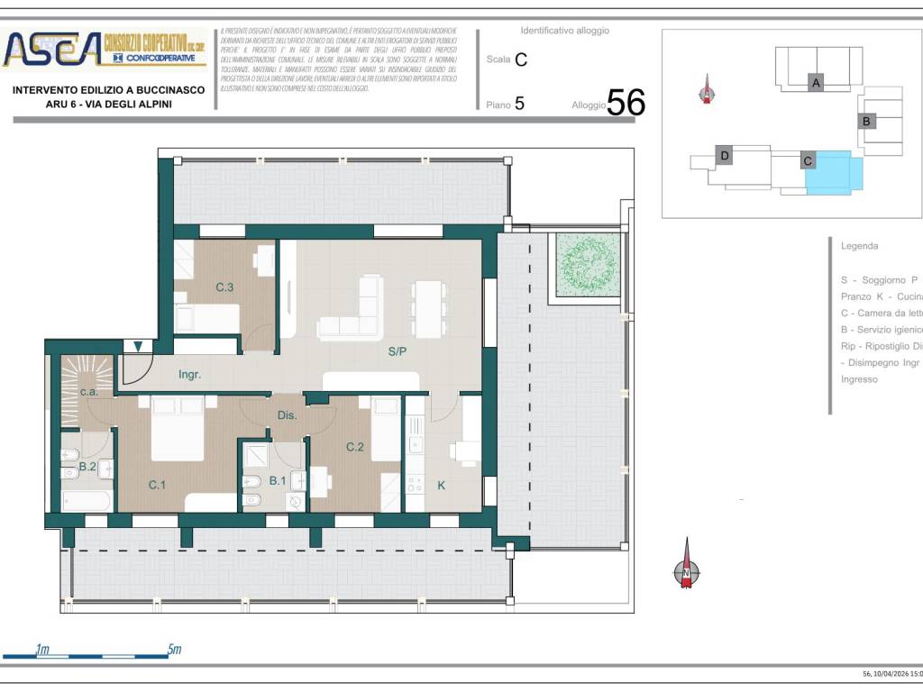 appartamento in vendita a Buccinasco