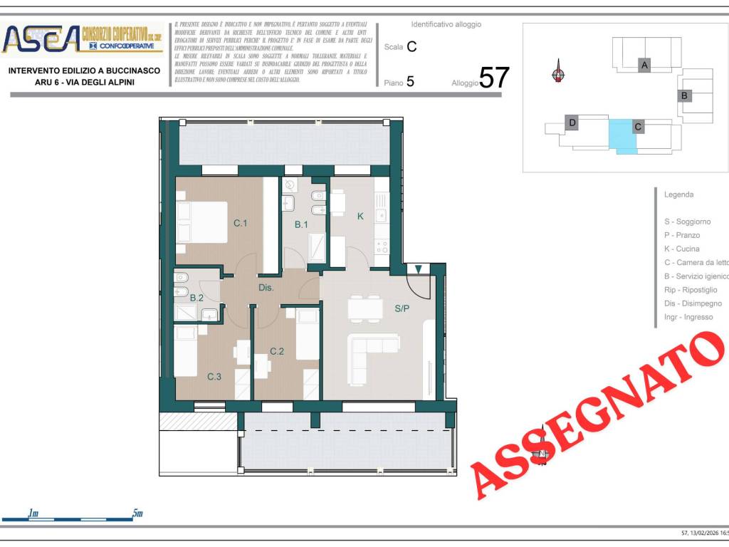 appartamento in vendita a Buccinasco