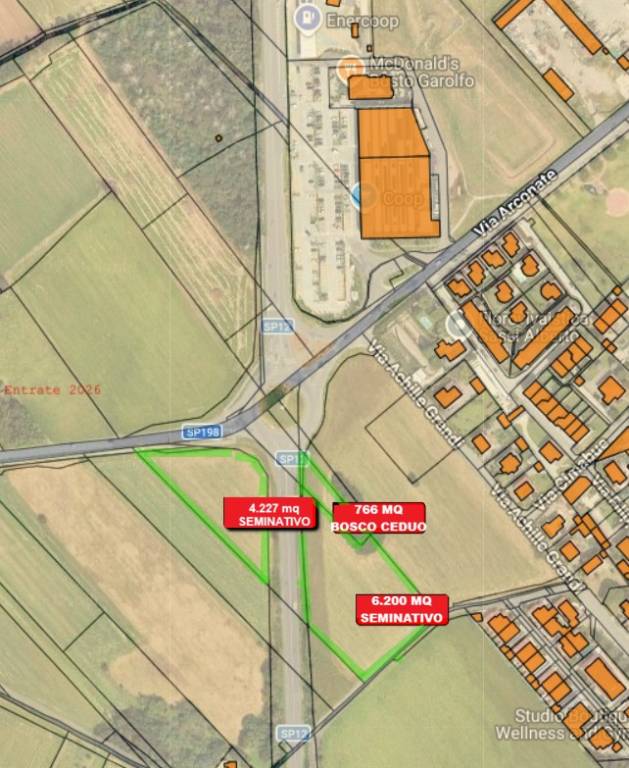 terreno agricolo in vendita a Busto Garolfo