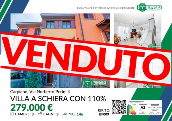 casa indipendente in vendita a Carpiano