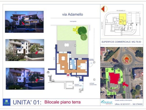 appartamento in vendita a Carugate