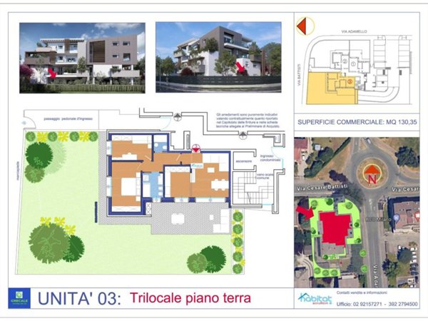 appartamento in vendita a Carugate