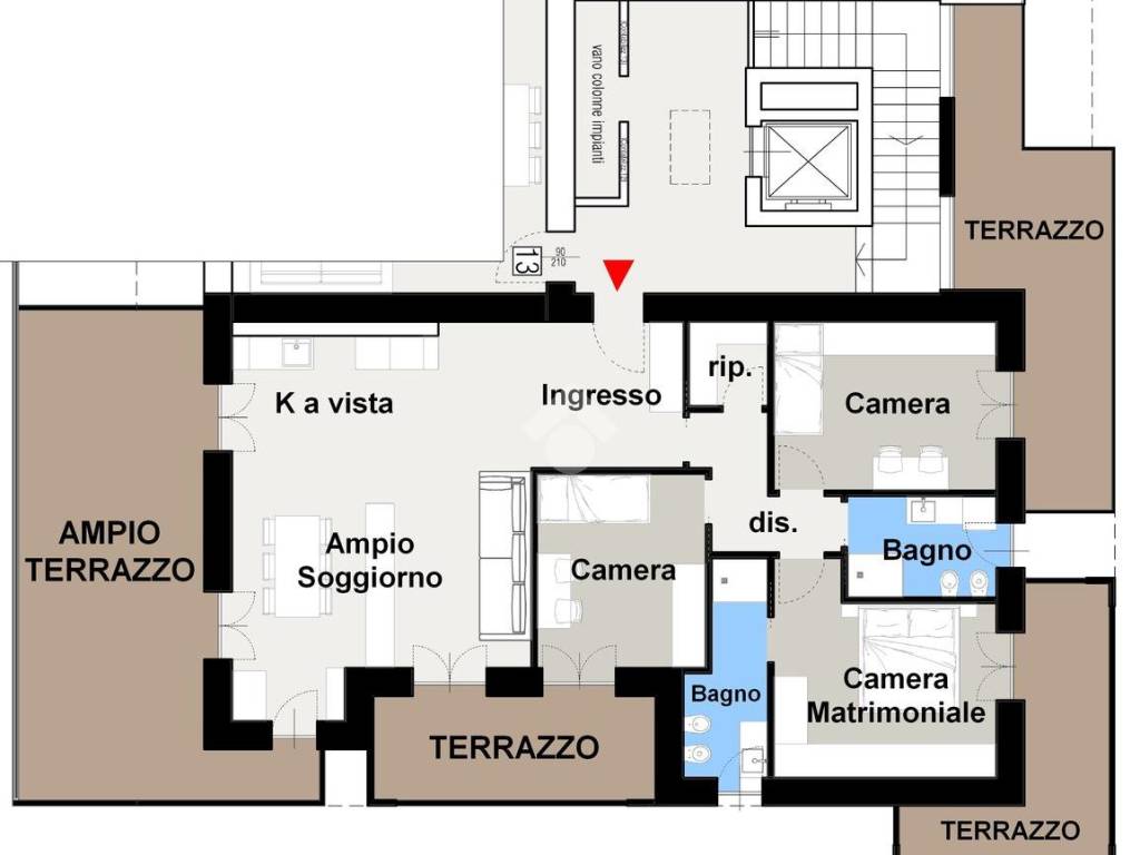 appartamento in vendita a Carugate