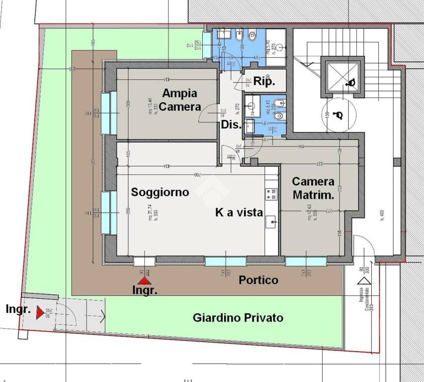 appartamento in vendita a Carugate