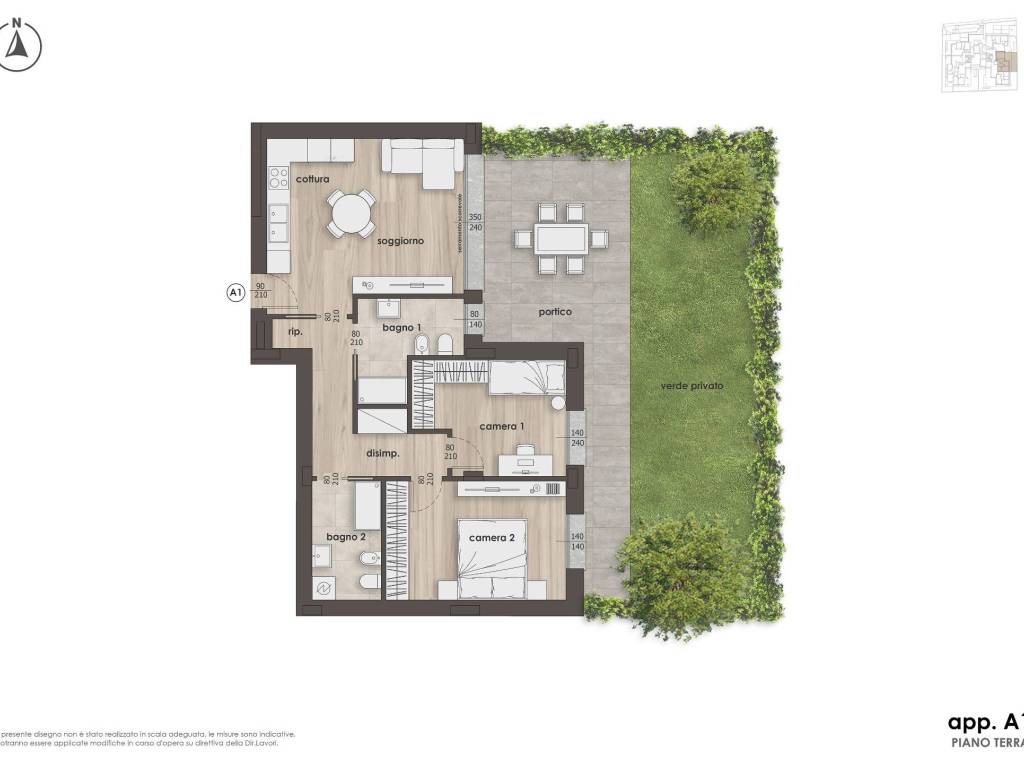 appartamento in vendita a Carugate