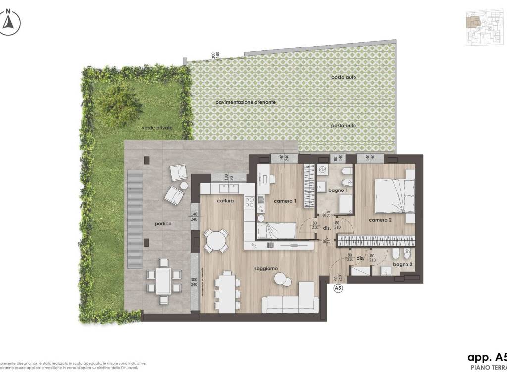 appartamento in vendita a Carugate