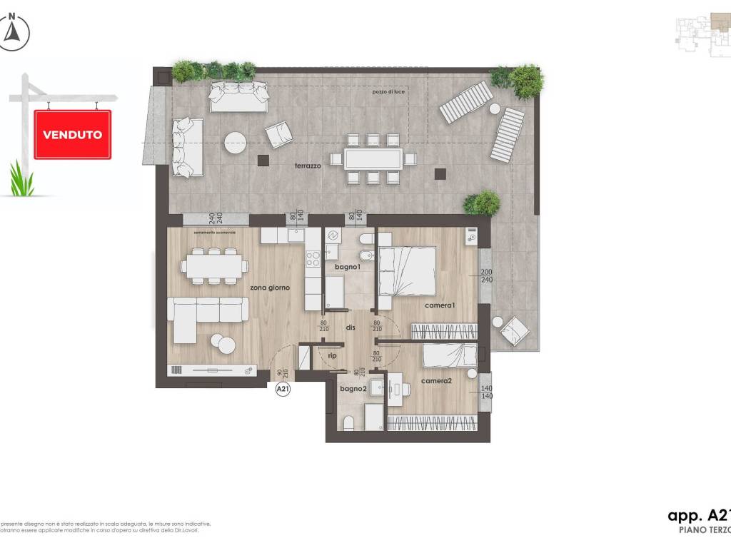 appartamento in vendita a Carugate