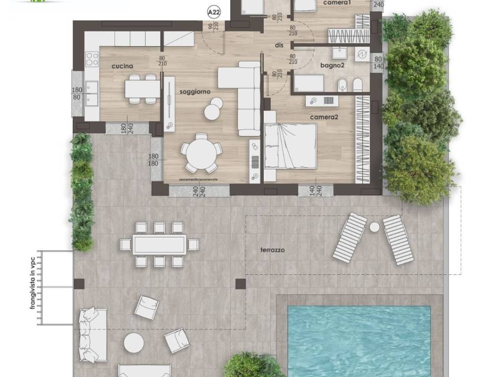 appartamento in vendita a Carugate