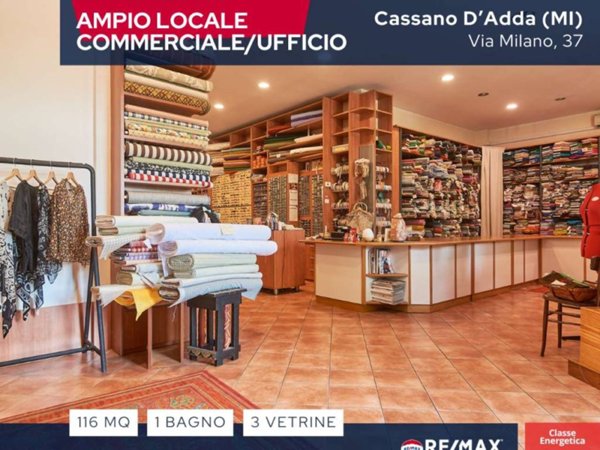 negozio in vendita a Cassano d'Adda