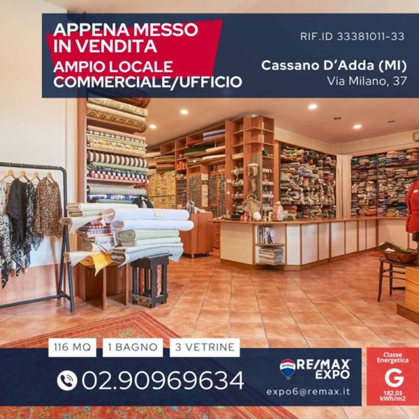 appartamento in vendita a Cassano d'Adda