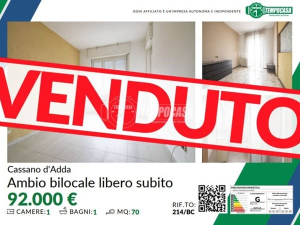 appartamento in vendita a Cassano d'Adda