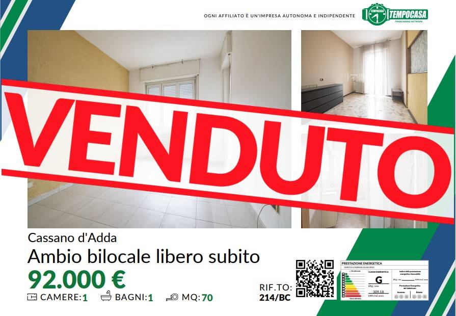 appartamento in vendita a Cassano d'Adda in zona Groppello d'Adda