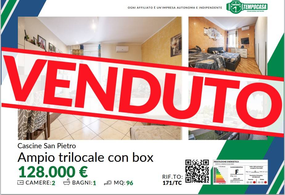 appartamento in vendita a Cassano d'Adda in zona Cascine San Pietro