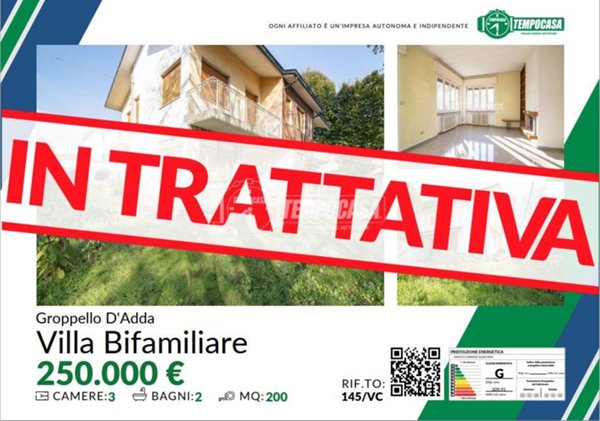 casa indipendente in vendita a Cassano d'Adda in zona Groppello d'Adda