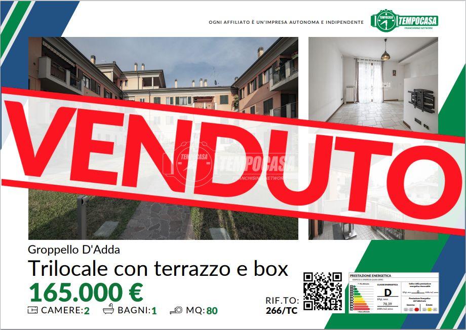 appartamento in vendita a Cassano d'Adda in zona Groppello d'Adda