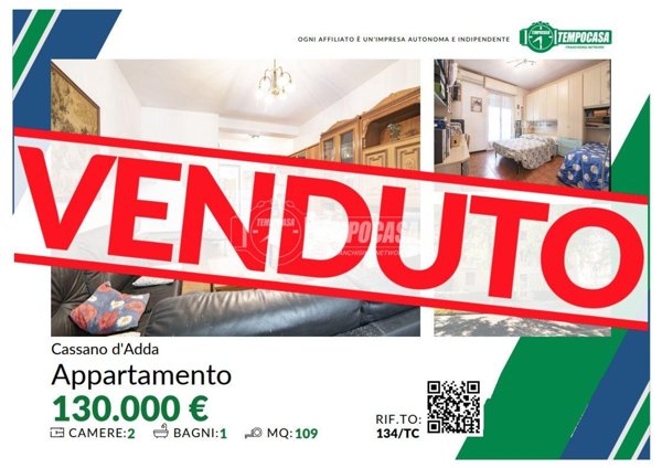 appartamento in vendita a Cassano d'Adda