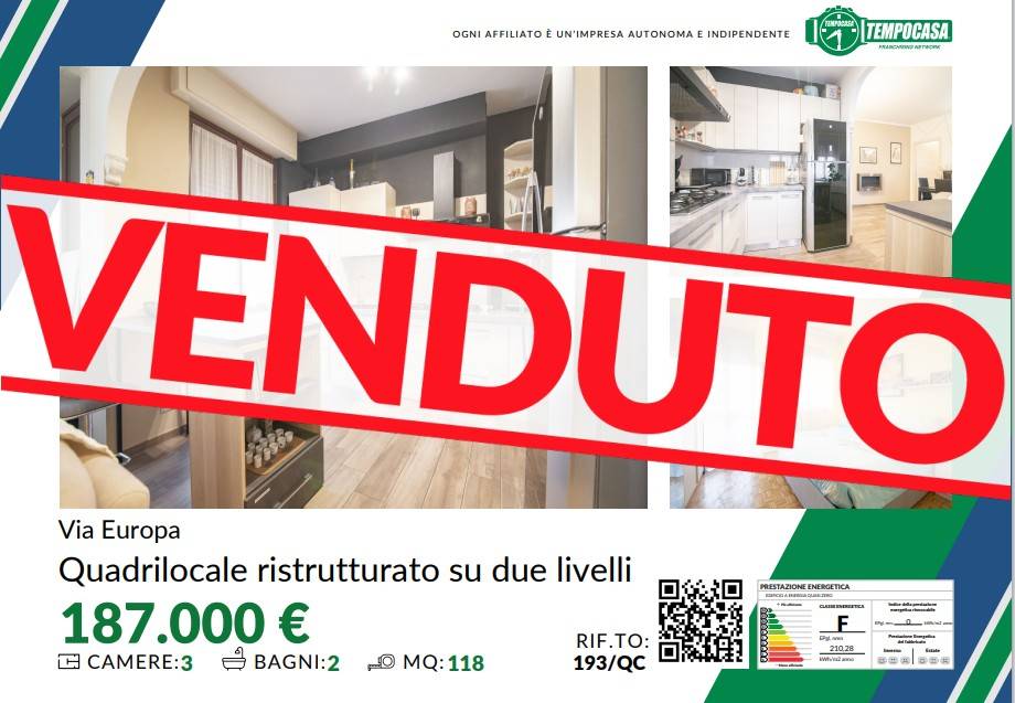 appartamento in vendita a Cassano d'Adda