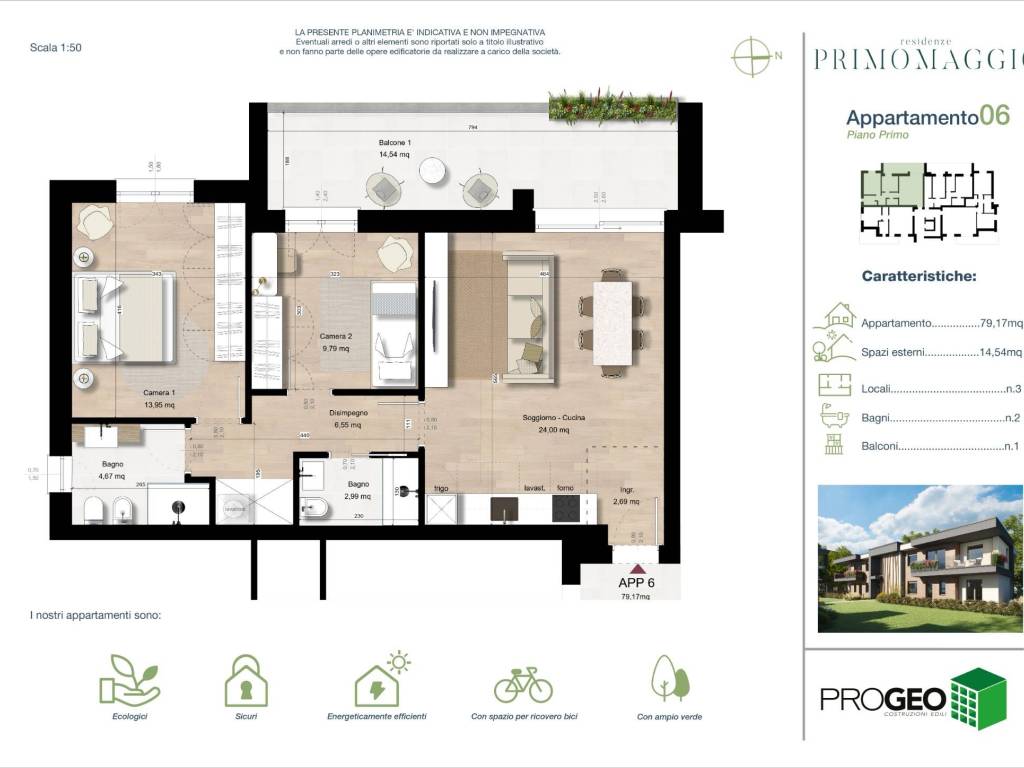 appartamento in vendita a Cassano d'Adda