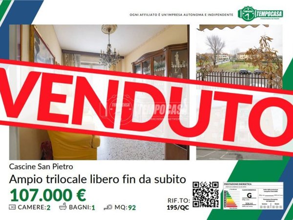 appartamento in vendita a Cassano d'Adda in zona Cascine San Pietro