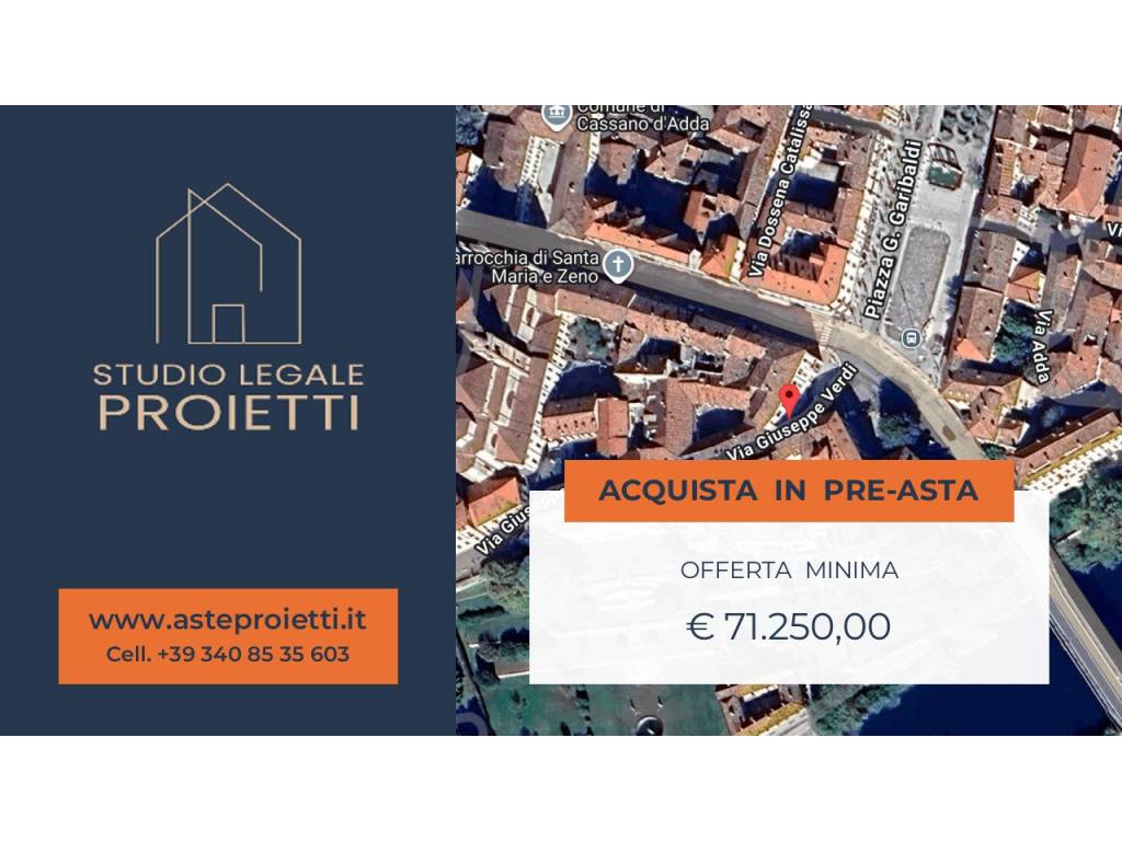 appartamento in vendita a Cassano d'Adda