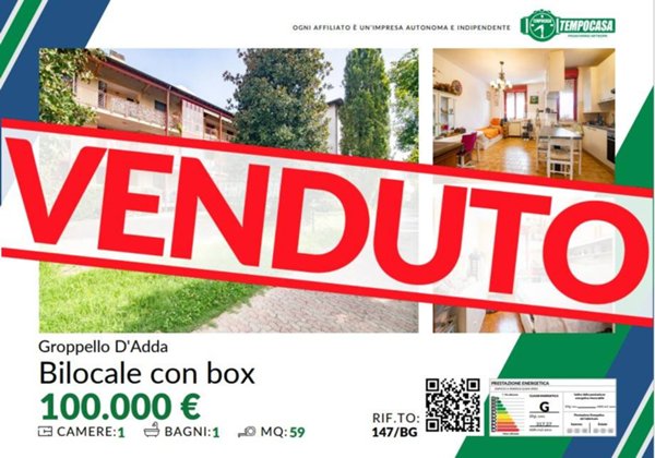 appartamento in vendita a Cassano d'Adda in zona Groppello d'Adda