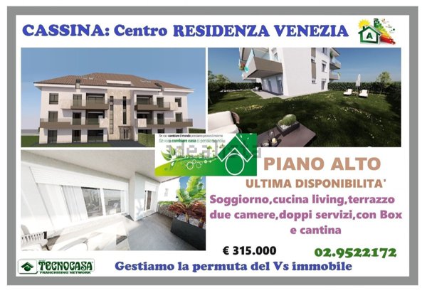 appartamento in vendita a Cassina de' Pecchi
