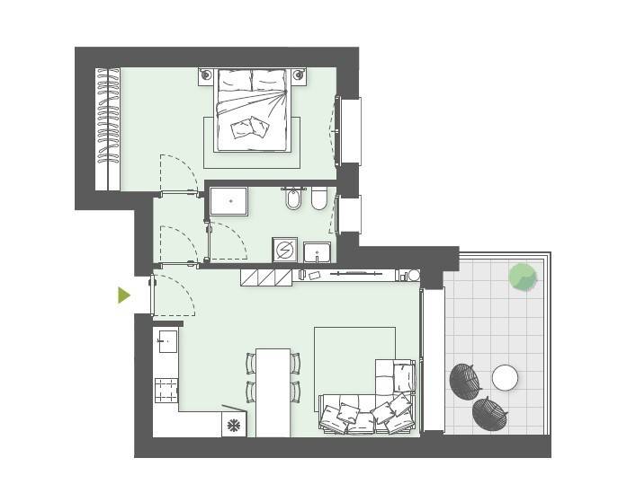 appartamento in vendita a Cassina de' Pecchi