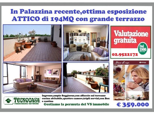 appartamento in vendita a Cassina de' Pecchi in zona Sant'Agata Martesana