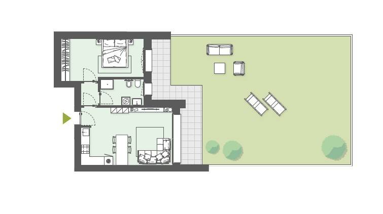 appartamento in vendita a Cassina de' Pecchi