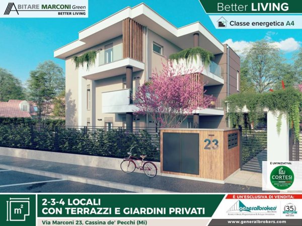 appartamento in vendita a Cassina de' Pecchi