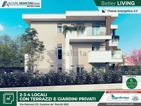 appartamento in vendita a Cassina de' Pecchi in zona Sant'Agata Martesana