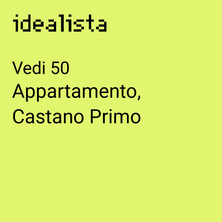 appartamento in vendita a Castano Primo