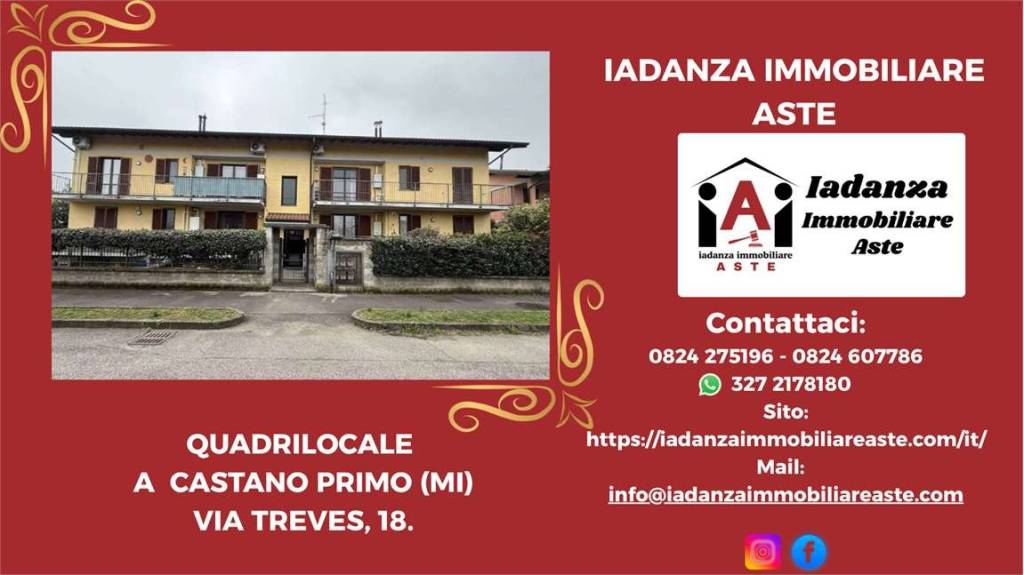 appartamento in vendita a Castano Primo