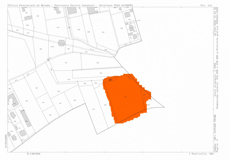 terreno edificabile in vendita a Castano Primo