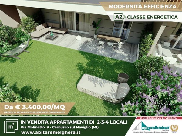 appartamento in vendita a Cernusco sul Naviglio