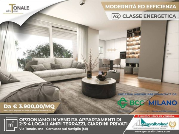 appartamento in vendita a Cernusco sul Naviglio