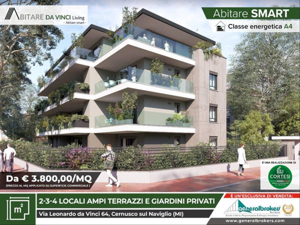 appartamento in vendita a Cernusco sul Naviglio