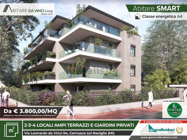 appartamento in vendita a Cernusco sul Naviglio